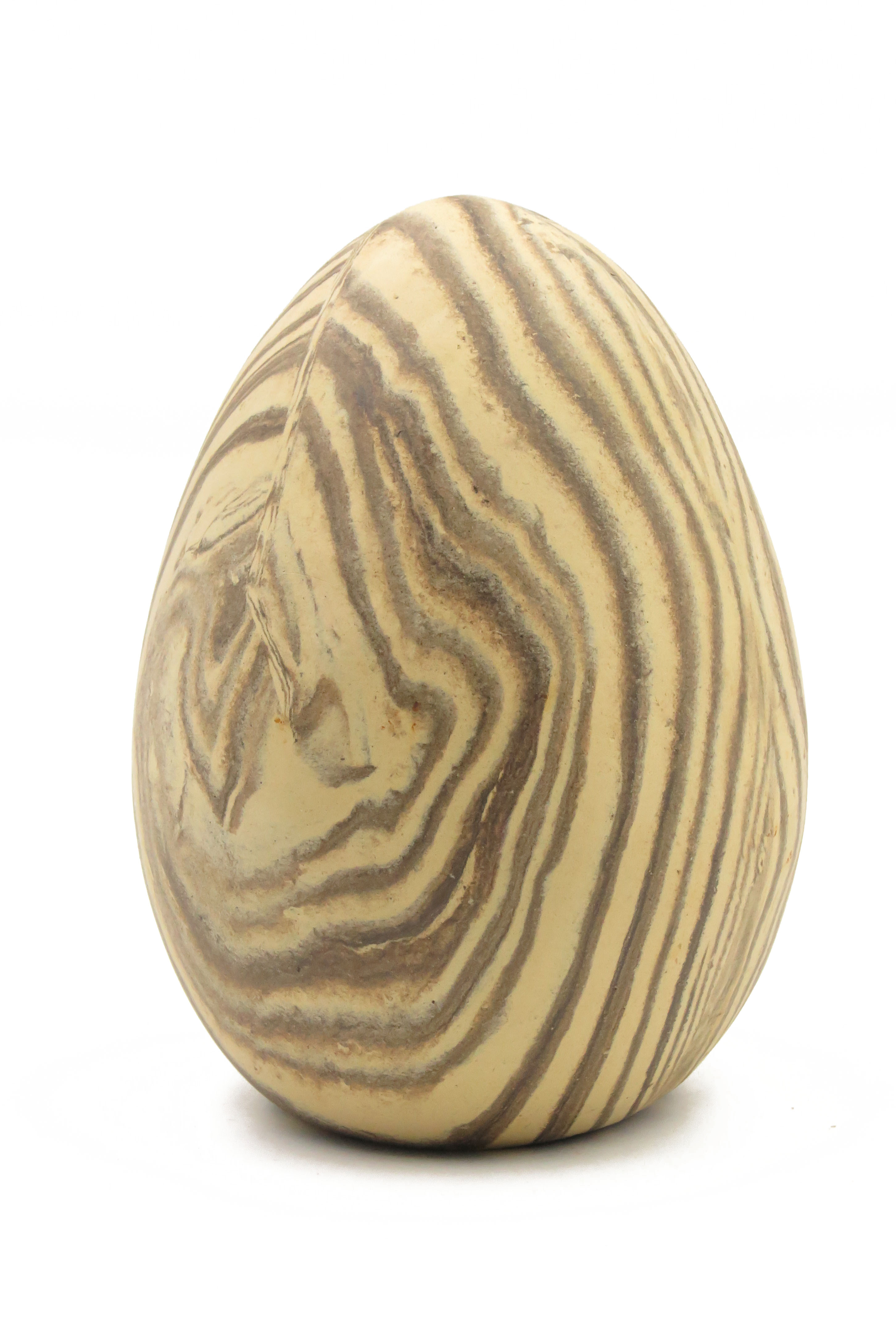  Eier wie aus Stein gehauen/ M 13 cm