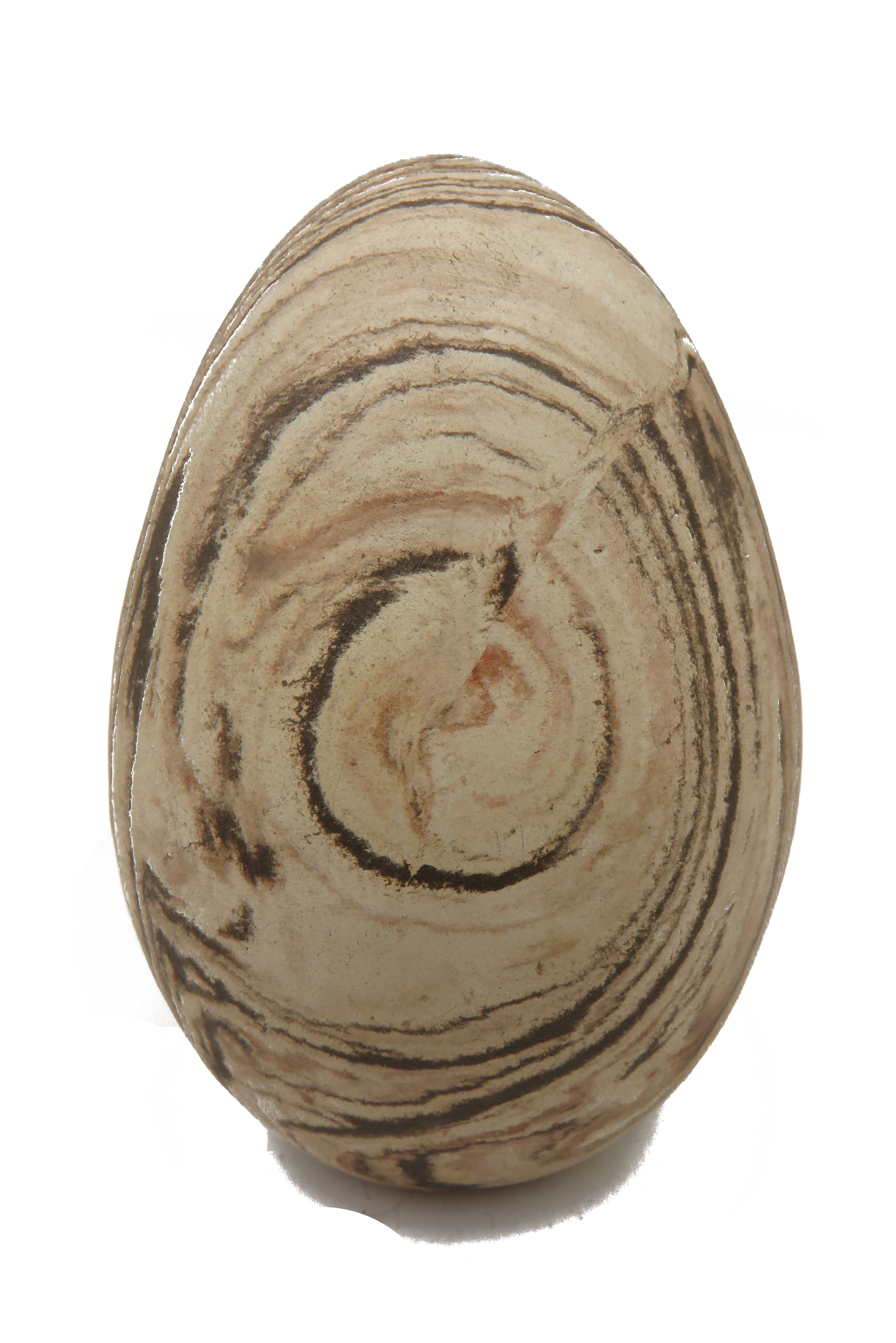  Eier wie aus Stein gehauen/ M 14 cm