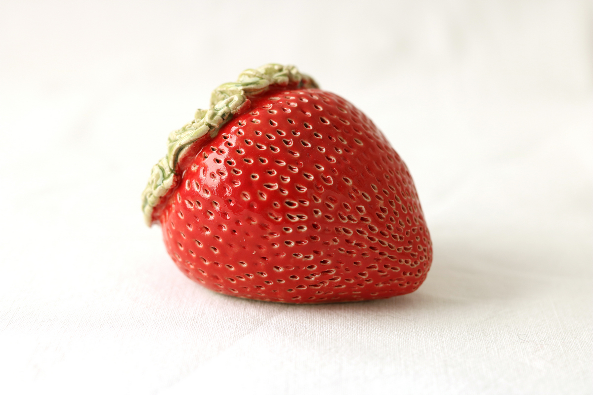Zuckersüße Erdbeeren / Riesenerdbeere  L 7 cm